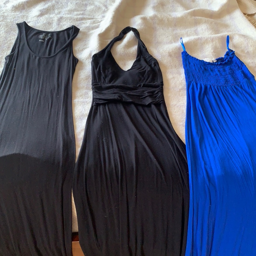 3 Maxi dresses